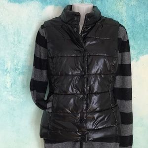 Converse Black Puffer Vest